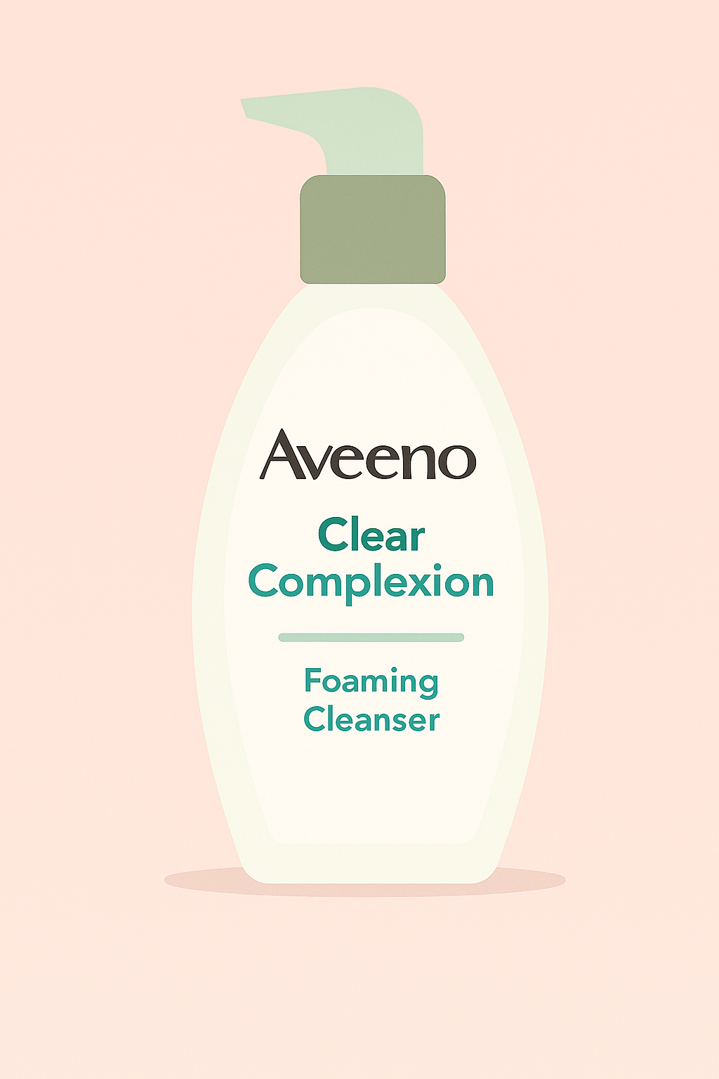 Aveeno Clear Complexion Foaming Cleanser illustration