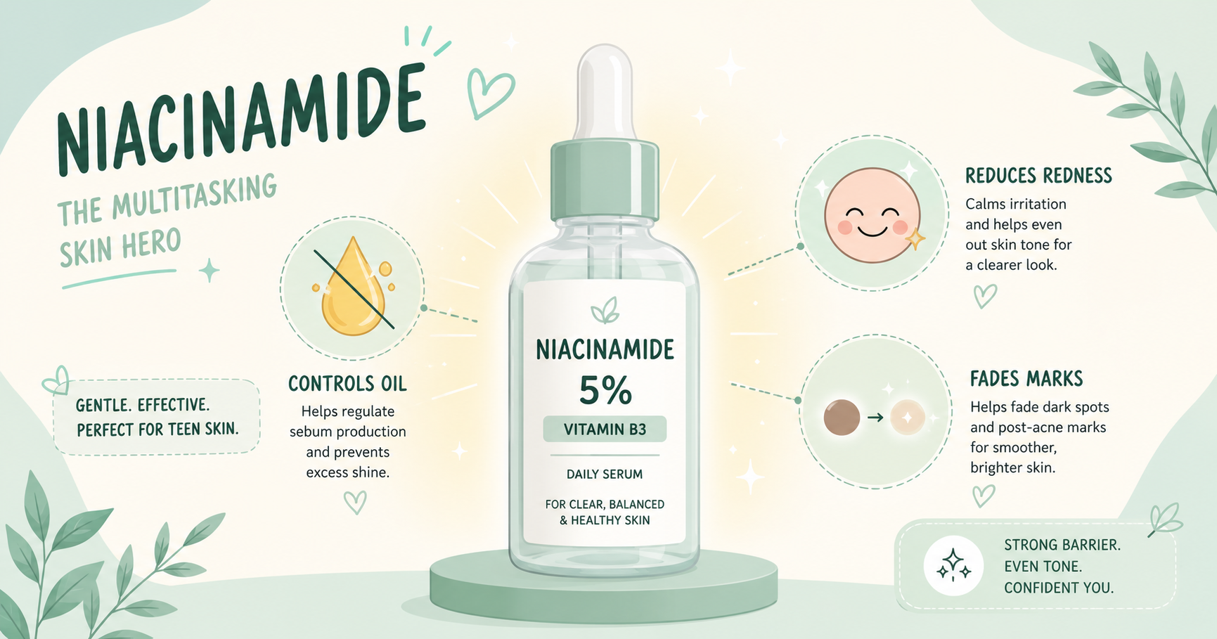 Niacinamide for Teens: Benefits, How to Use It, and Best Products