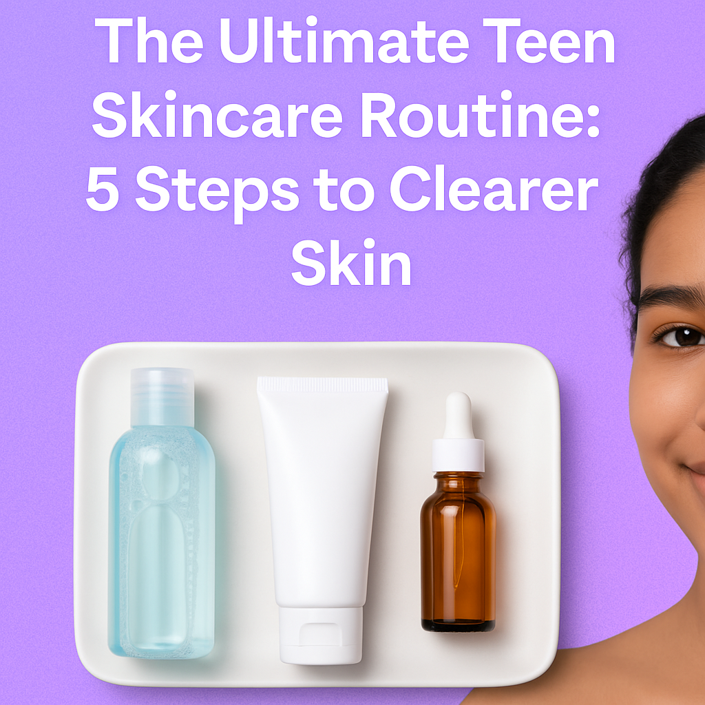The Ultimate Teen Skincare Routine: 5 Steps to Clearer Skin
